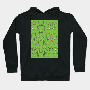 Grime Pattern Zombie Hoodie